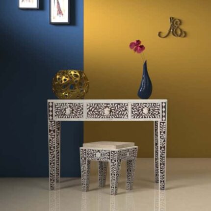 Harmonious Vine Design Console Table