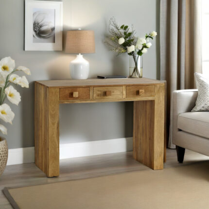 Mantra 3 drawer console table