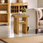 Mantra 1 Shelf Side Table - Side View - 03