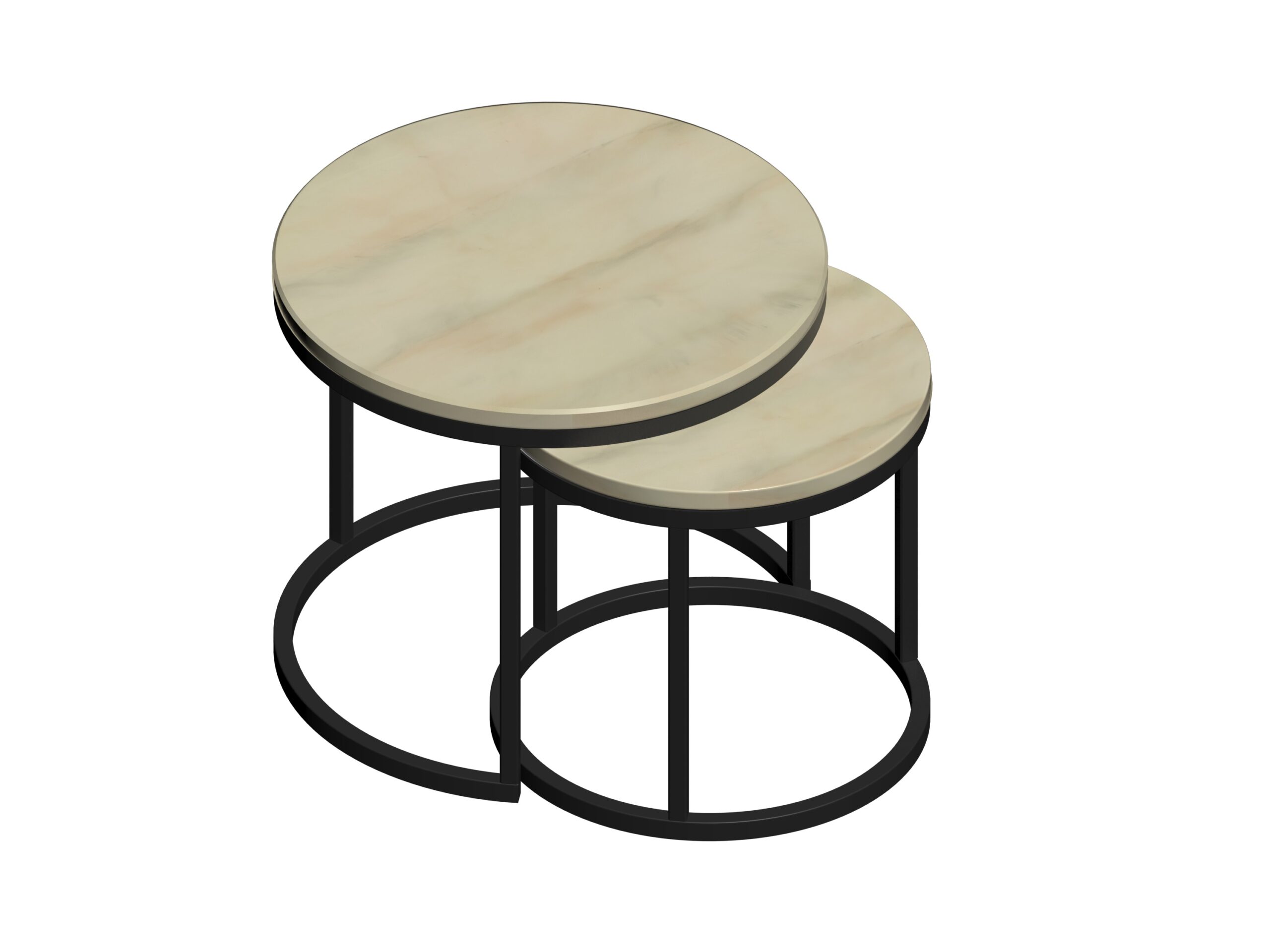 ST-ER-NYR-10 Nyra Resin Nesting Tables