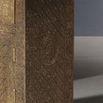 Elegant Brass Bedside Unit- View 6