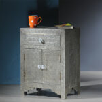Minimalist Metal Side Table - view 02