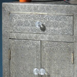 Minimalist Metal Side Table - view 04
