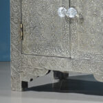 Minimalist Metal Side Table - view 05