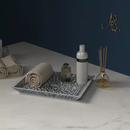 Iridescent Mother of Pearl Serving Tray