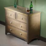 Elegant Brass Chest of Drawers - view 02