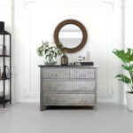 Handcrafted German Silver Chest of Drawers View 02