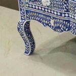 Handcrafted Pearl Inlay Dresser view 04