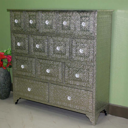 Artisan Metal Inlay Dresser view 02