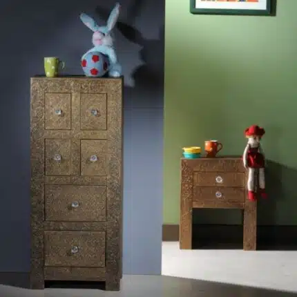 Classic Brass Design Chest