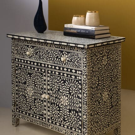 Elegant Inlay Design Chest View 02