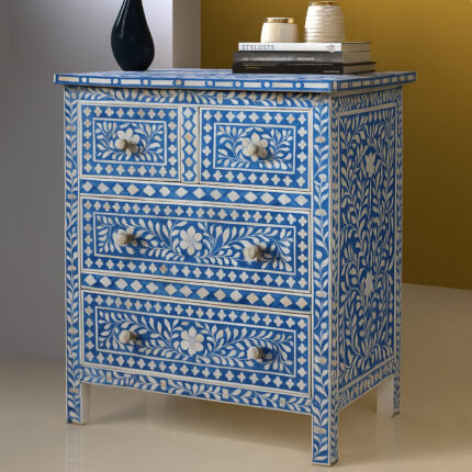 Ornate Bone Inlay Dresser view 02