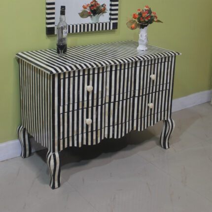 Handcrafted Inlay Drawer Cabinet view 04