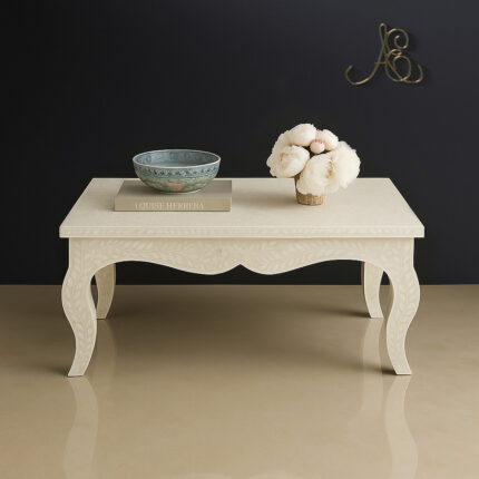 Classic Bone Inlay Coffee Table