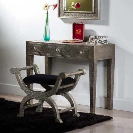 Antique Console Table with Mirror