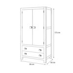 Wardrobe Dimensions- Model