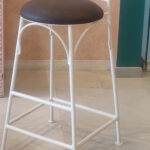 Elegant Iron Bar Stool - Image 3
