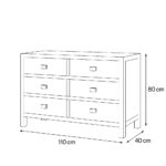 Mantra 6 Drawer Chest Dimensions