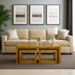 Mantra Coffee Table with Stool - Image 3