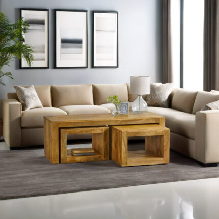 Mantra Table with stools