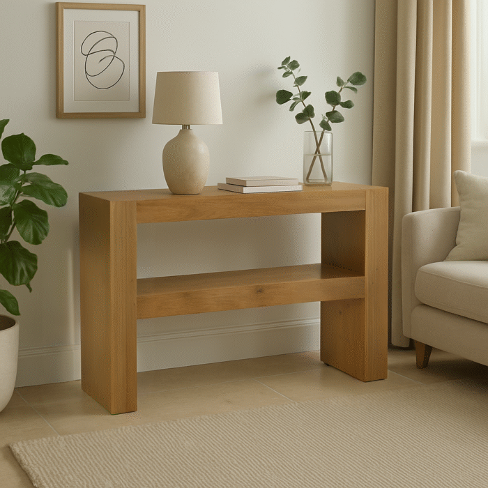 Mantra Shelf Console Table