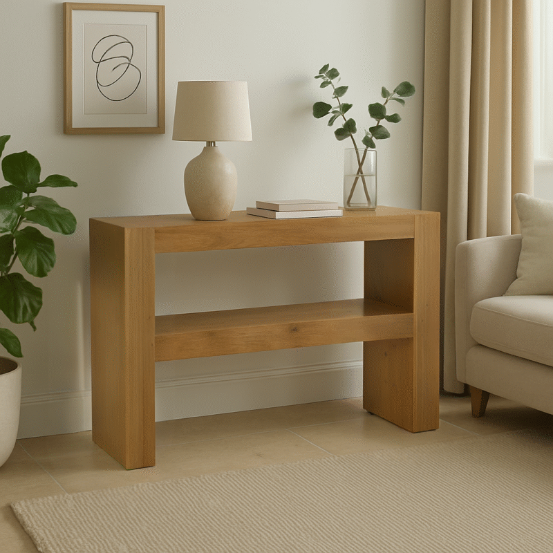 Mantra Shelf Console Table