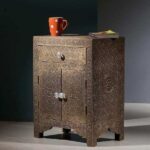 Elegant Brass Bedside Unit