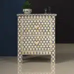 Classic Bone Inlay Nightstand