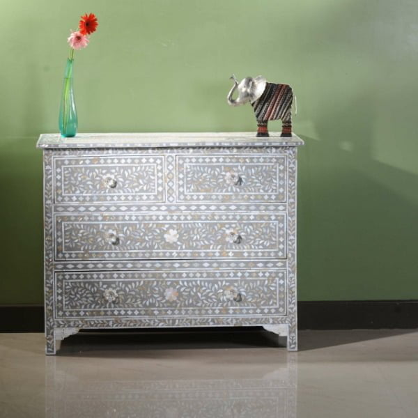 Mother of Pearl Chest of Drawers
