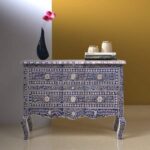 Handcrafted Pearl Inlay Dresser
