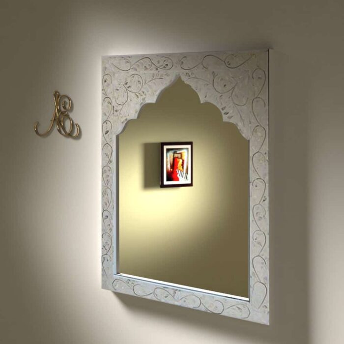 Mother of Pearl Inlay Mirror Frame