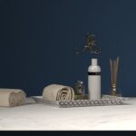 Floral Pattern Bone Inlay Serving Tray - Image 3