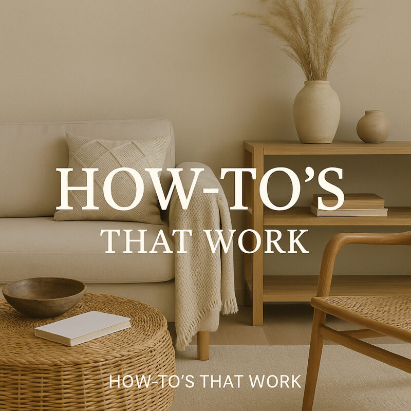 How to's