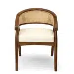 Aarav Sheesham Cane Back Dining Chair - Image 2