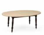 Dune Craft Oval Dining Table - desert sand table view 2