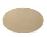 Dune Craft Oval Dining Table - desert sand table view 5