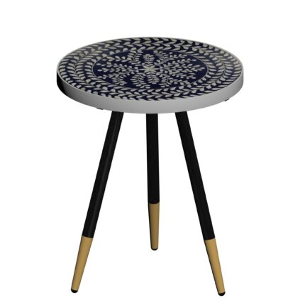 Elara Bone Inlay Side Table