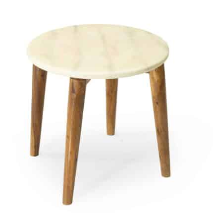Aurelia Epoxy Resin Side Table view 1