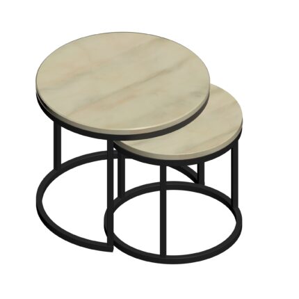 Nyra Resin Nesting Tables