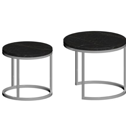 Ziva Marble Nesting Tables view 1