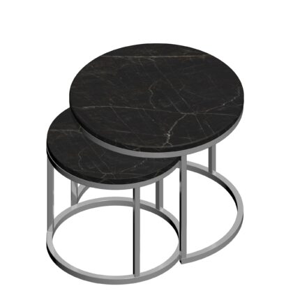 Ziva Marble Nesting Tables