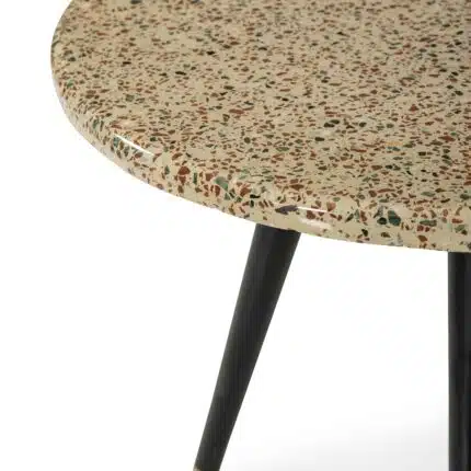 Amber Terrazzo Side Table view 2