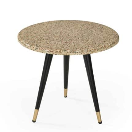 Amber Terrazzo Side Table