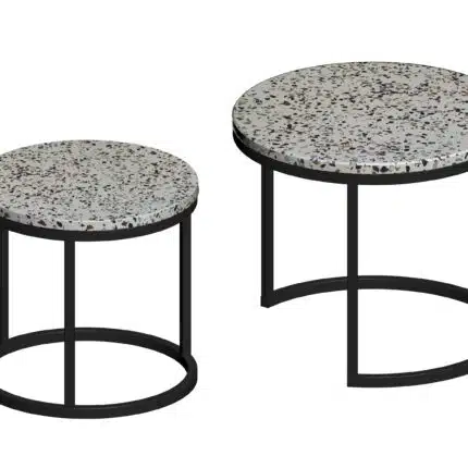 Arin Terrazzo Nesting Tables view 1