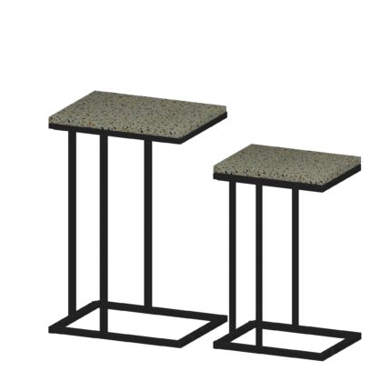 Reyden Terrazzo Side Table Set