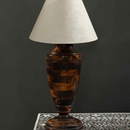 Varen Sheesham Wood Table Lamp
